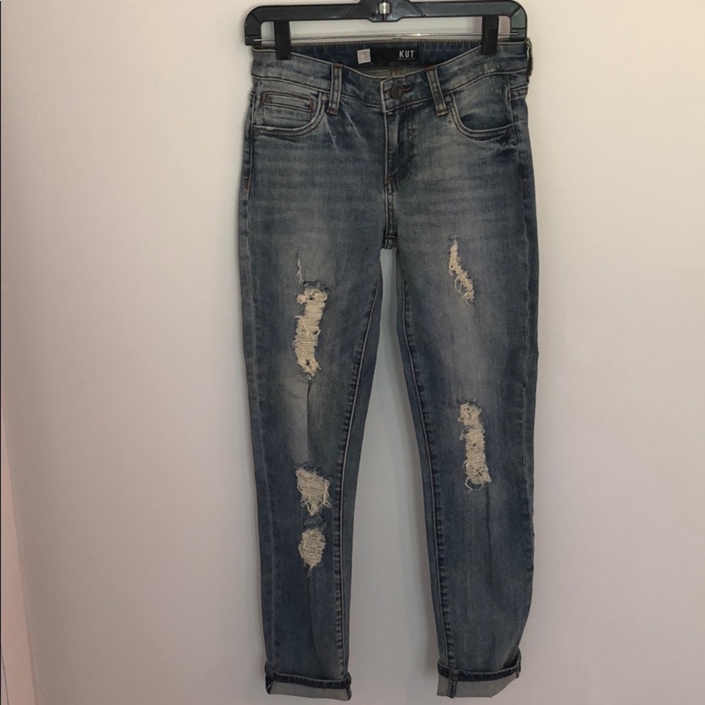 NWT Kut from the Kloth Catherine boyfriend jeans
